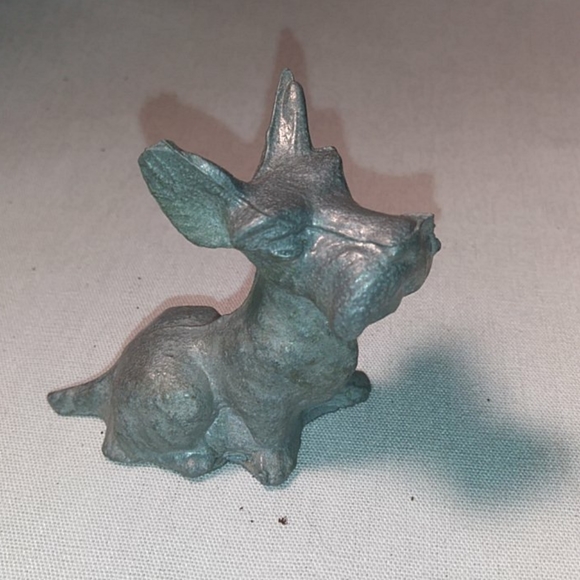 Vintage Metal Scotty Puppy Dog with Large Ears - Picture 4 of 7